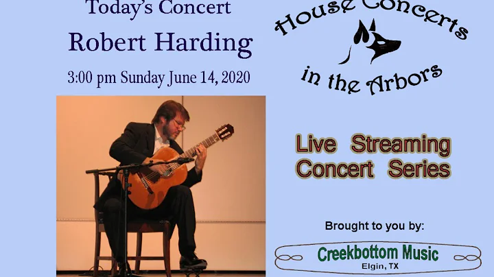 Robert Harding Guitarist -  Live June 15, 2020