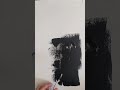Such a simple piece: monoprint of foraged forest litter #monoprint