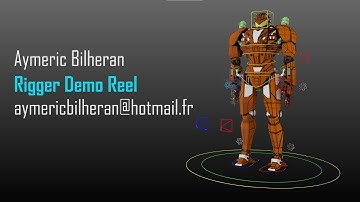 Rigger Demoreel 2023 - Aymeric Bilheran