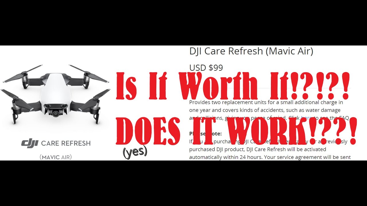 mavic air care refresh