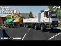 Asphalting driveway & new equipment | Public Work on Geiselsberg | Farming Simulator 19 | Episode 14