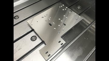 Short demo milling on DIY cnc