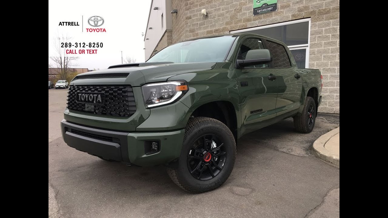 2020 Toyota Tundra Crewmax Trd Pro Walkaround Brampton On Attrell