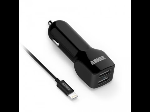 Anker 24w Dual Port Usb Car Charger Youtube
