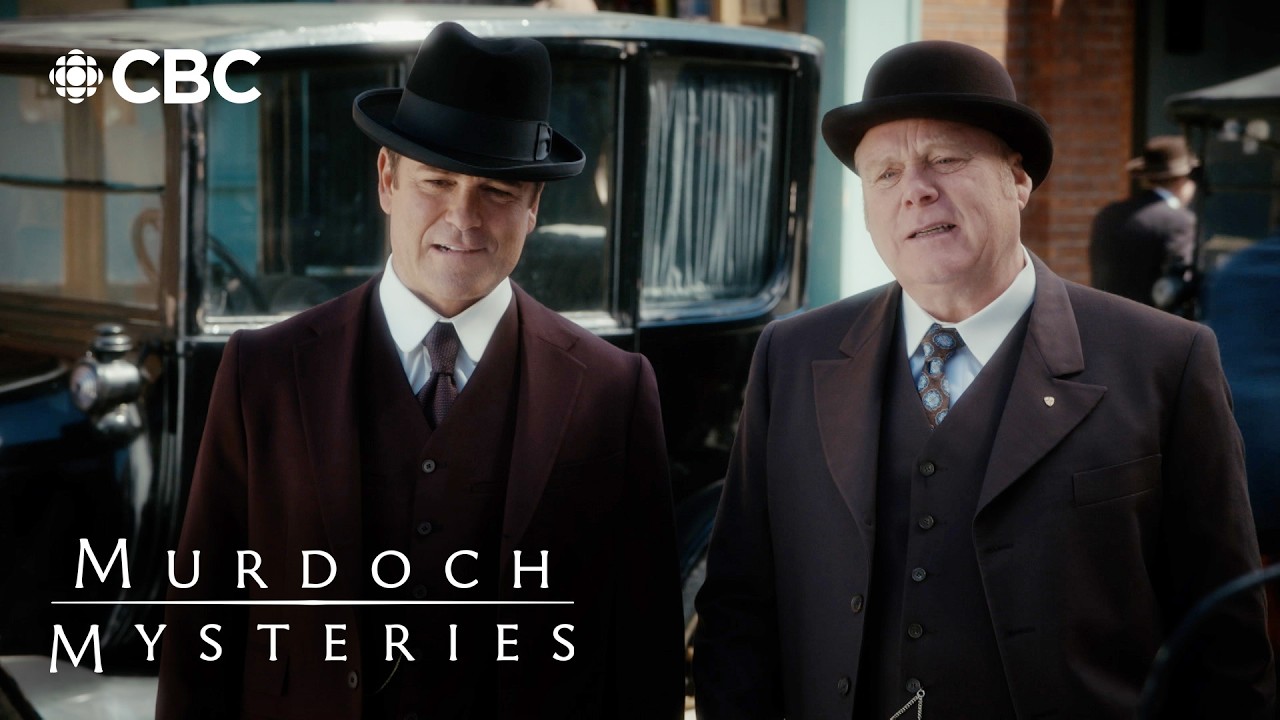 The Murdoch Mysteries dream team reunited! 🙌