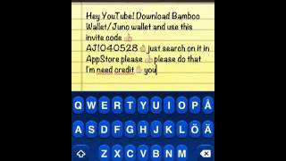 Bamboo wallet/Juno wallet invite code AJ1040528