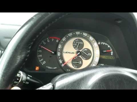 Lexus IS200 acceleration 0-100 kmh