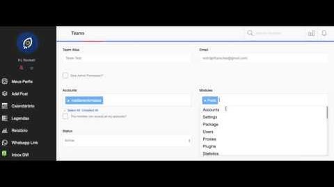 Nextpost Module - Teams