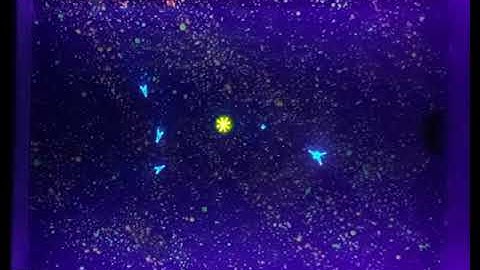 UV overlay for Solar Quest on Vectrex