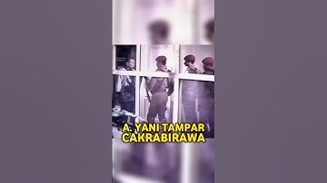 DETIK-DETIK JENDERAL AHMAD YANI TAMVAR CAKRABIRAWA