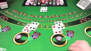 🔥💰$5,000 HIGH LIMIT BLACKJACK WITH LUCKY LADIES SIDE BET AND A 6 DECK SHOE PROFIT IS PROFIT!🍔🍔