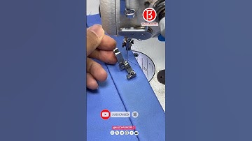 Sewing tools and tutorial Adjustable invisible zipper foot Part 2