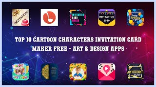 Top 10 Cartoon Characters Invitation Card Maker Free Android Apps