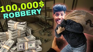 robbery of 100,000$ BANK ! (funny) - telugu