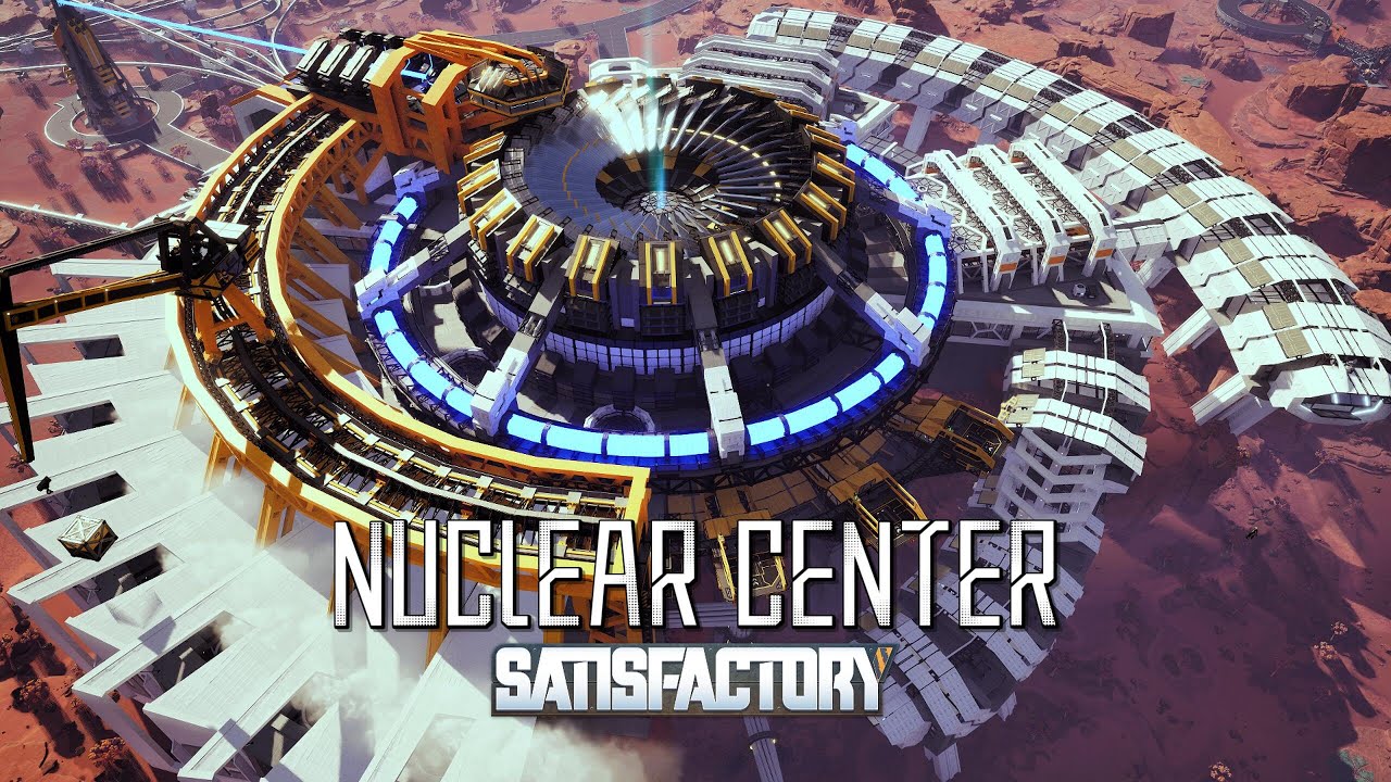 Satisfactory Project Planet Fusion Factory Tour Part 05 - NUCLEAR CENTER