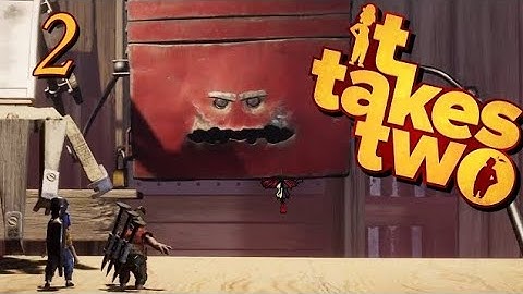 It Takes Two - Part 2 "tool box boss and wasp - gameplay Walkthrough| the venomous ‪@LetsPlayItYT‬