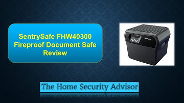 The Best Document Safe? SentrySafe FHW40300 Review