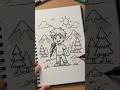 Draw my life#shortsfeed #music #drawingtutorial #shorts #song