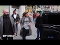 Zendaya surprises fans at a private screening of challengers in new york city