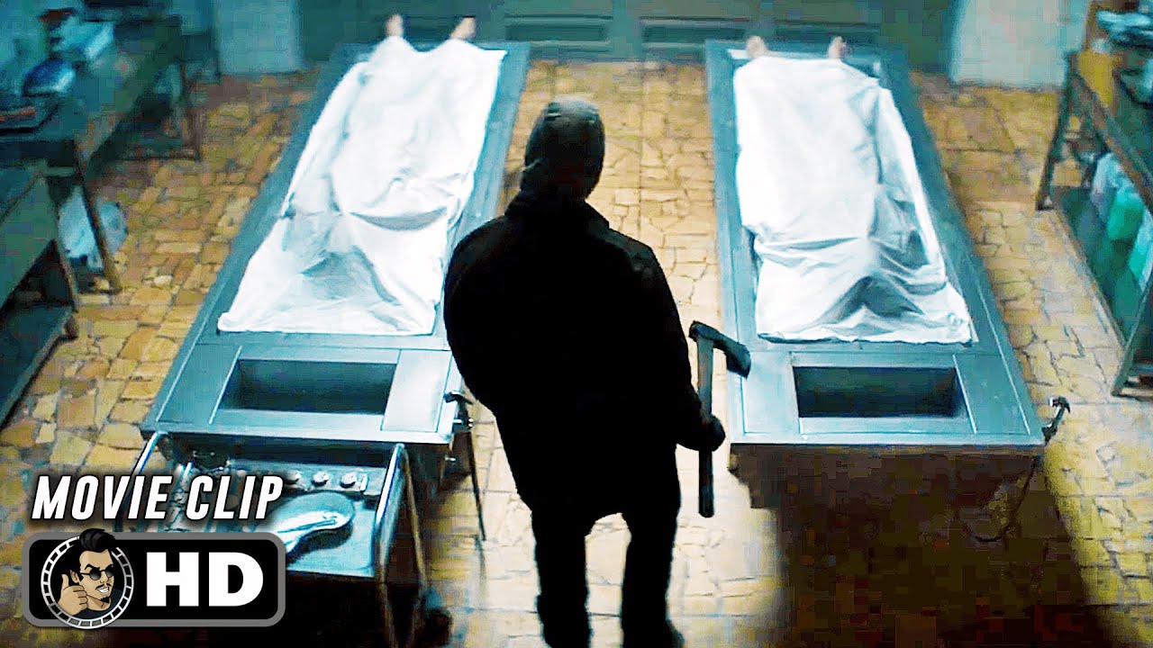 Morgue Attack Scene | THE STRANGERS: CHAPTER 2 (2025) Movie CLIP HD