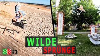 Thumbnail for Unsere FETTESTEN Sprünge jemals! | FULL SEND im Parkour PARADIES! | Portugal Trip mit Freundin! 🇵🇹