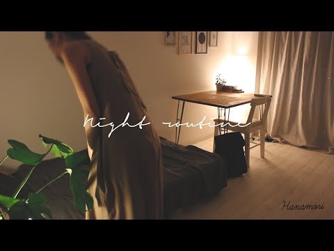 sub)【ナイトルーティーン】一人暮らし/平日仕事帰りのリアルルーティーン/Night routine