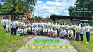 45th Anniversary SAA Batch 80 Reunion
