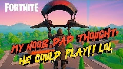 Fortnite With My Noob Dad 😂💀 The Ultimate Carry Challenge!