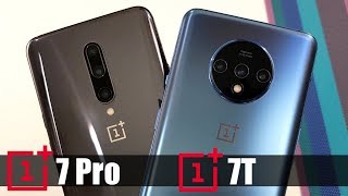 OnePlus 7T vs OnePlus 7 Pro SpeedTest & Camera Comparison