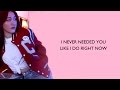 Noah Cyrus - Make Me (Cry) ft. Labrinth (Lyric)