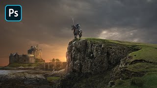 Create a MEDIEVAL Knight Horse in Photoshop | Photo Manipulation Tutorial screenshot 2