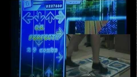 DDR II: Valkyrie Dimension (S-Expert) A on softpad w/ footcam