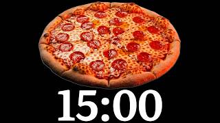 15 Minute Timer Bomb Pizza 🍕💣 | Fun Countdown Timer with Sound