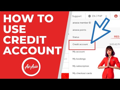 How To Use/Redeem Credit Account l Airasia 2022