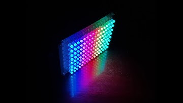 SMART RGB MATRIX - FIRST TEST