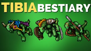 TIBIA BESTIARY Lizard Templar, Lizard Snakecharmer, Lizard Sentinel - Port Hope