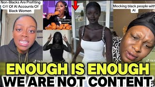 Black Americans FURIOUS At Non-Black Creators Using AI to Mock Black People