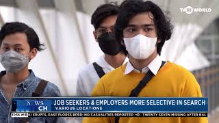 JOB SEEKERS & EMPLOYERS MORE SELECTIVE IN SEARCH screenshot 2