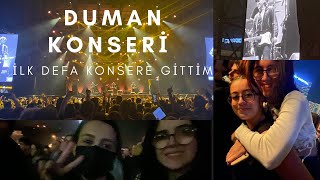 İLK DEFA KONSERE GİTTİM/Duman konseri🎸🎶 Resimi