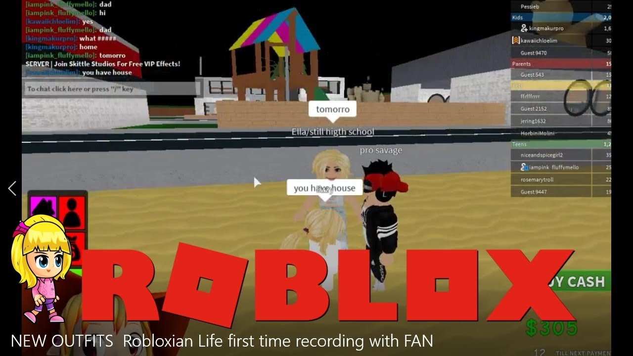 New Outfits Robloxian Life First Time Recording With Fan Youtube - testing robloxian life roblox