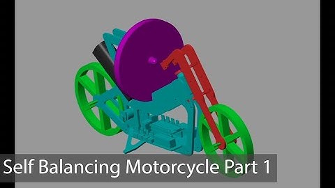 Self Balancing Motorcycle - Simulation