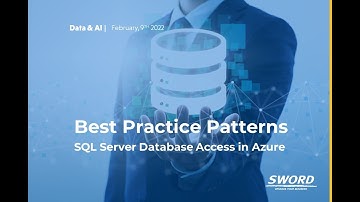 [Data & AI]  Best Practice Patterns | SQL Server Database Access in Azure