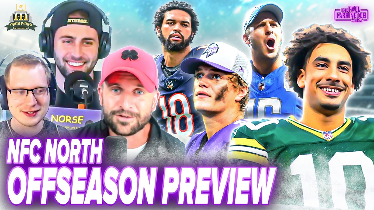 NFC North Offseason Preview: Packers biggest need, Vikings QB DILEMMA, Bears & Lions top targets