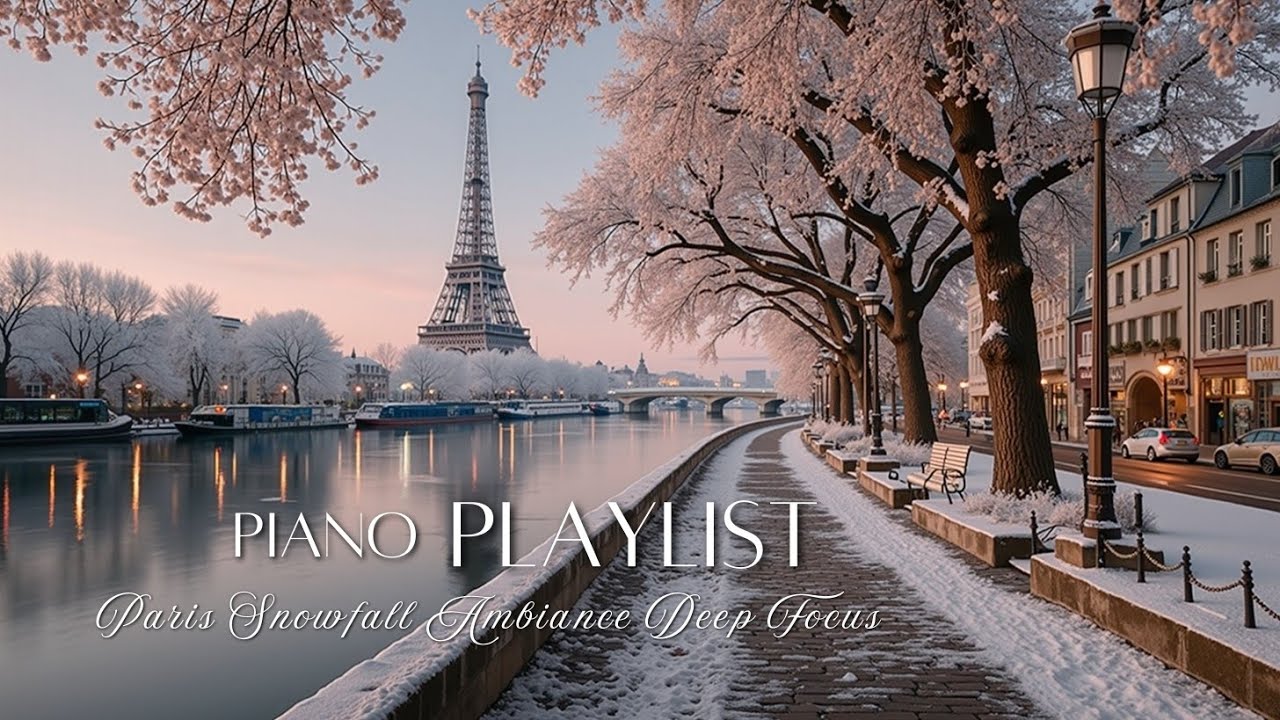 Парижский снегопад: атмосфера глубокой концентрации