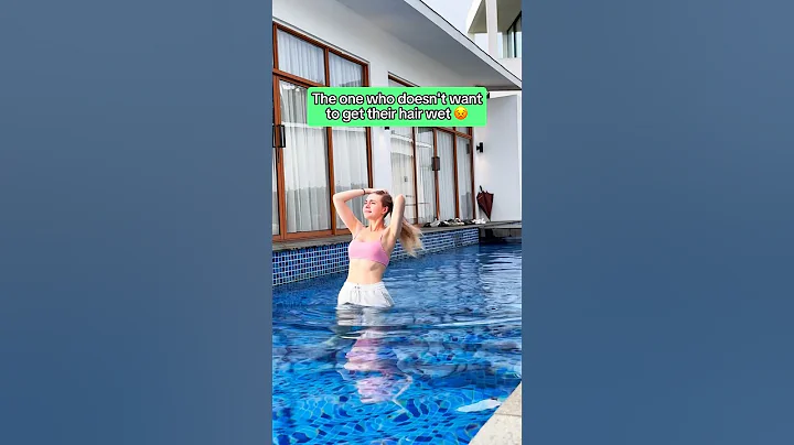 The different ways people enter a pool 🏊‍♂️