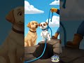 The Brave Dog with a Bell 🐾 | Heartwarming Kids Story in Hinglish | Moral Story for Children
