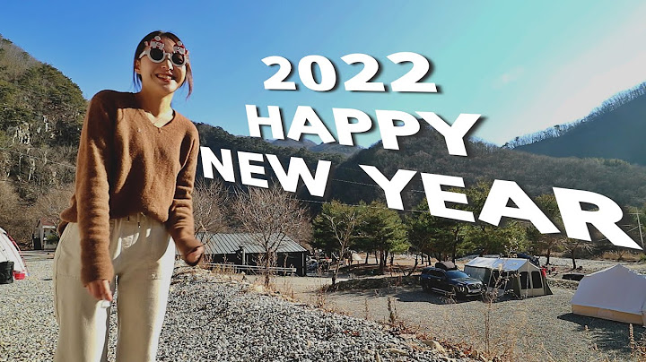 저세상 크리스마스 캠핑ㅣ구독자 만남ㅣ2022 해피 뉴 이어!!