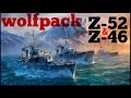 Z-52 German tier X  power || World of Warships