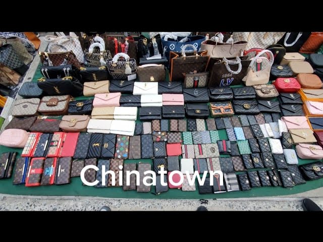 No camera!”😱Canal street, New York: Fake bags, shoes, Chinatown