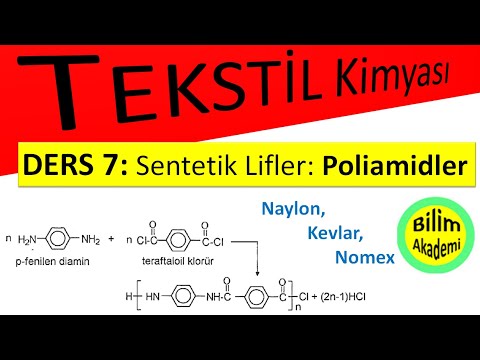 Sentetik Lifler: Poliamid (naylon, naylon 66, kevlar, nomex)